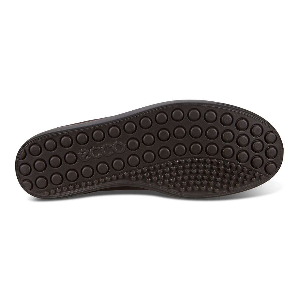 Womens Slip-On - ECCO Soft 7 Sneakers - Brown - 6327UIXNE